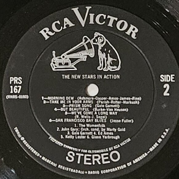 Vinyl LP Oldsmobile Presents The New Stars In Action RCA 1964 - Picture 6 of 6